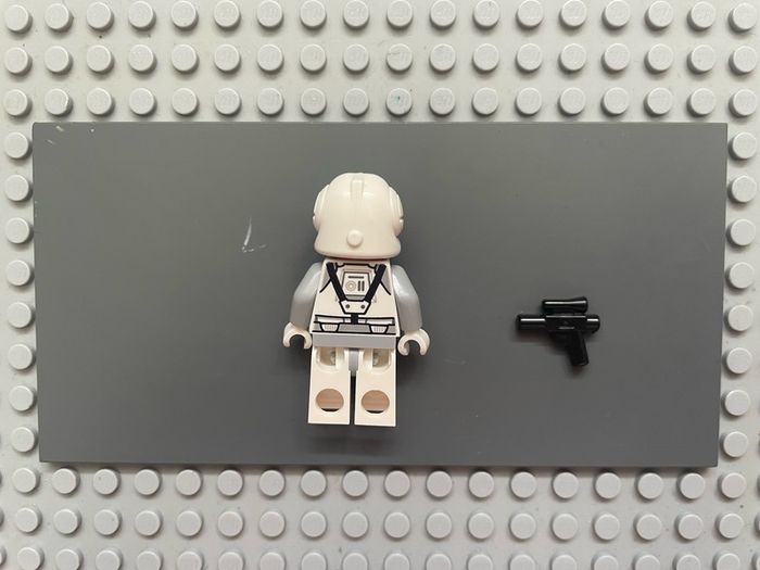 lego Star Wars sw1401 Clone Trooper Pilot Captain Jag (Phase 2) minifigure- Light Bluish Gray Arms