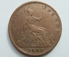 1882 Penny
