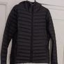 Fitted Black Puffer Jacket Image 2