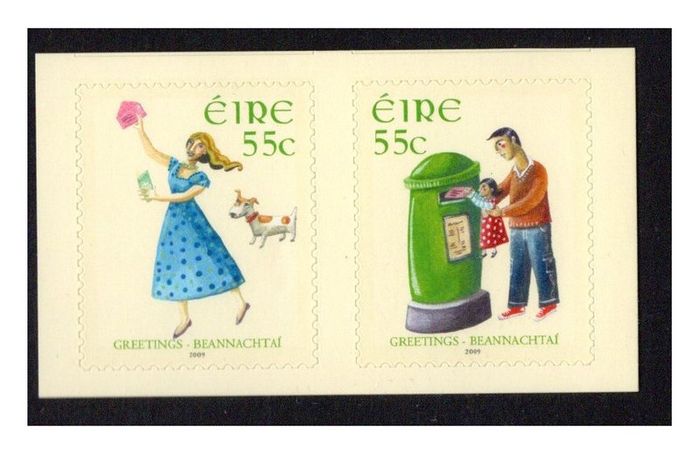 2009 Ireland Greeting Self-Adhesive Commemorative Stamps Mint Never Hinged (MNH)