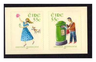 2009 Ireland Greeting Self-Adhesive Commemorative Stamps Mint Never Hinged (MNH)