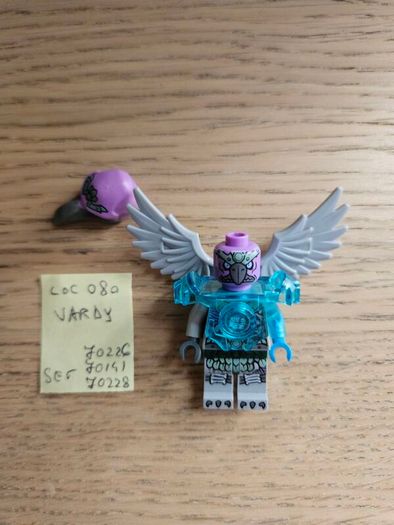 lego loc080 vardy, set 70226, 70141, 70228