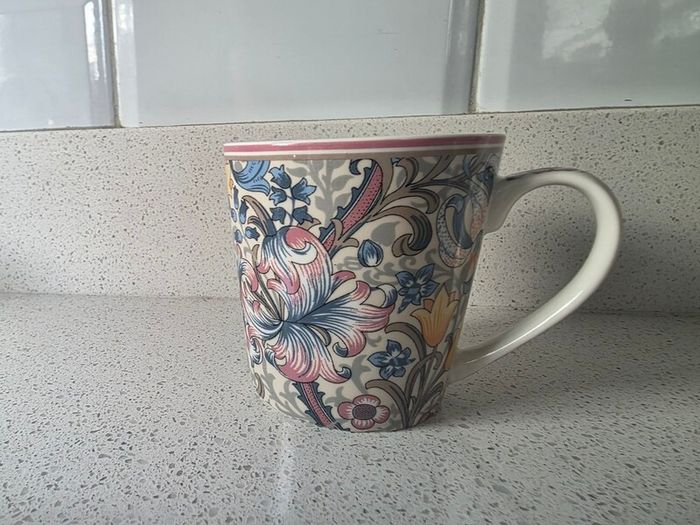 William Morris Porcelain Mug Set of 4
