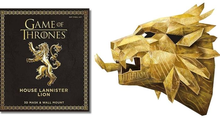 Game of Thrones Mask: The House Lannister Lion