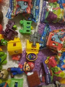 small toys and figures