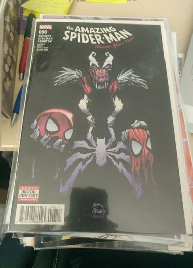 Spiderman comics 3 euro each