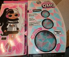 OMG LOL Winter disco Dollie Fashion Doll and Sister