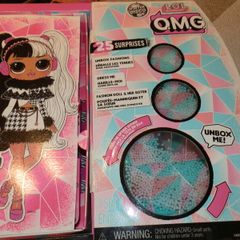 OMG LOL Winter disco Dollie Fashion Doll and Sister