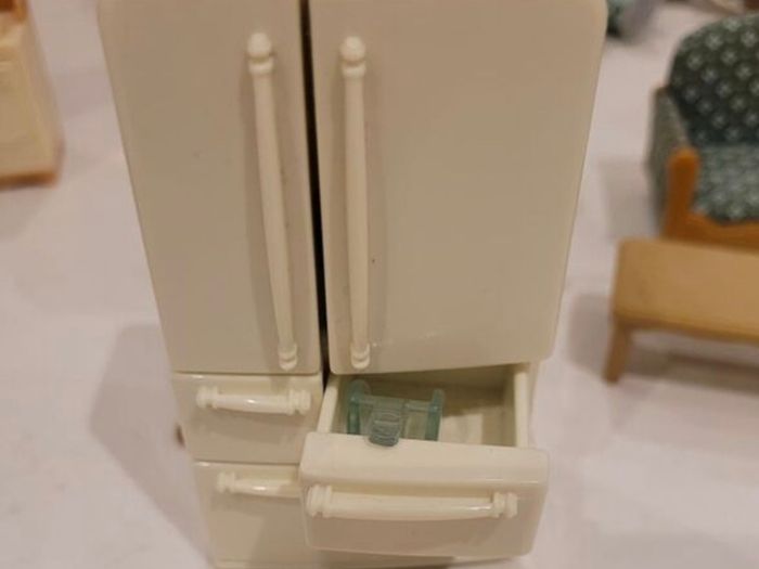 Sylvanian Family House, furniture & figures
