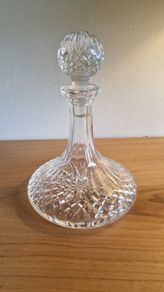 Waterford Crystal Lismore Ship Decanter
