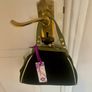 Pure brand vintage green velvet handbag Image 2