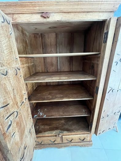 Solid teak cabinet