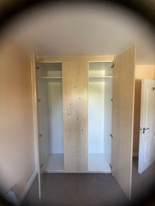 Built in wardrobe , very strong in good condition