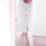Zara Off White Midi Dress - S Image 2
