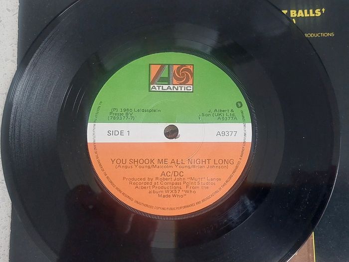 ACDC Rare Irish single