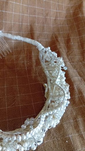 80s Vintage Bridal Crown