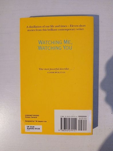 Watching Me, Watching You by Fay Weldon