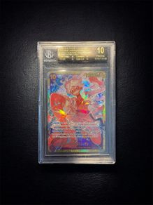 One Piece Monkey D. Luffy PRB01 SEC OP05-119 BGS 10 Black Label English