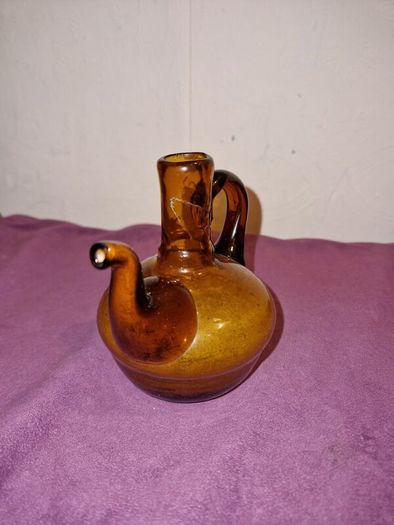 Vintage hand blown Spainish jug