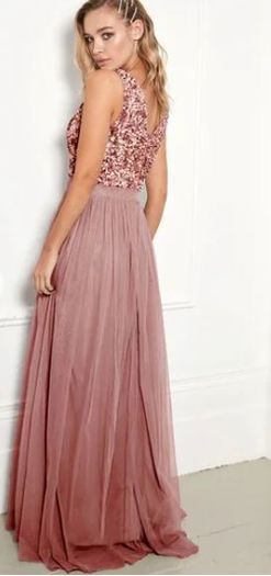 Brand New Sistaglam Rose-Gold Dress