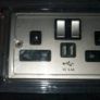 Claddagh Chrome Twin 13A Socket with Dual USB Port Image 4