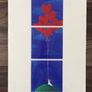 Lucy Pittaway Matched Pair 'Love is in the Air' & Quote Art Prints Set Image 2