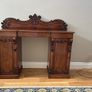 Victorian Mahogany Pedestal Sideboard Image 2