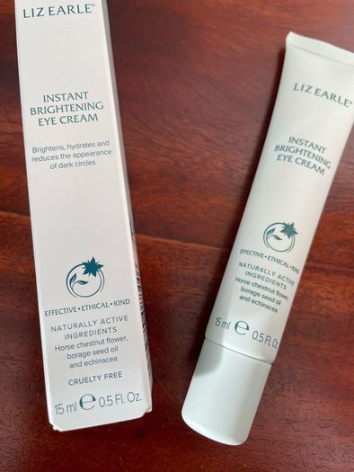 Liz Earle Instant Brightening Eye Cream full size boxed