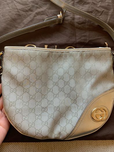 Genuine crossbody gucci bag