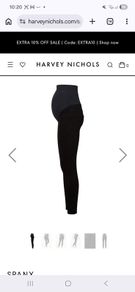 Maternity Spanx black jeans size 10 8