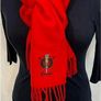 Vintaqe Harrods Unisex Lambswool Scarf Image 6