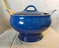 Le Creuset Blue Soup Tureen