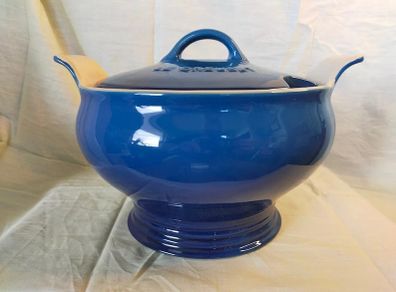 Le Creuset Blue Soup Tureen