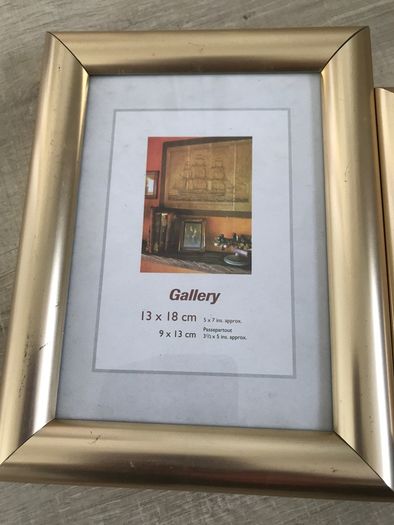 two photo frames