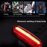 Rechargeable Water Resistant Night Riding 6 Modes Warning Light Image 2