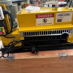 220V  380w motor Scrap Cable Stripping Machine 1mm-38mm 10 Blades Wire Stripper Recycling