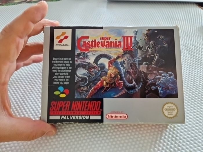 Castlevania IV 4 Super Nintendo Snes Arcade Retro Games Original