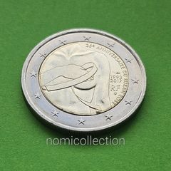 France 2017 year Uncirculated 2 Euro coin.