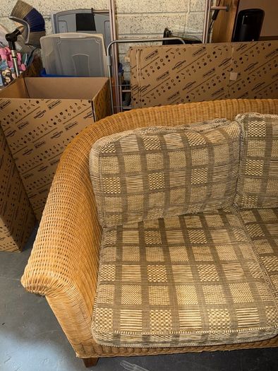 Wicker Couch
