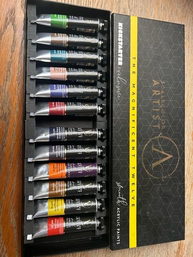 Scale75 Artist Acrylics. The Magnificent Twelve Kickstarter Exclusive (New)