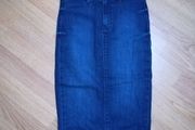 River Island jeans pencil skirt
