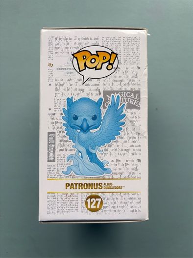 Funko Pop - Patronus Dumbledore 127 - Some Box Damage - Vinyl Action Figure