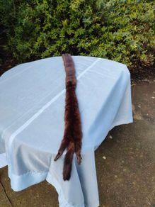 Barnardo's double pelt mink stole