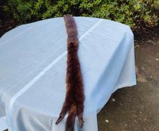 Barnardo's double pelt mink stole