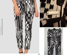 Joseph ribkoff chic arty monochrome trousers comfy