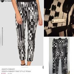 Joseph ribkoff chic arty monochrome trousers comfy