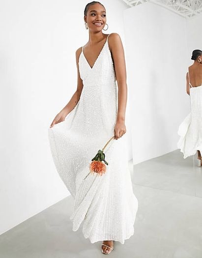 Asos Embellished Joni Maxi Dress
