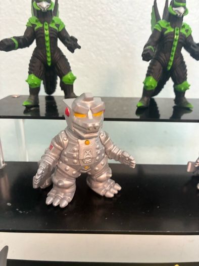 Lot of small Godzilla collectibles