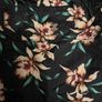 Massimo Dutti Men swim Shorts Black Floral Nylon Blend Lined Beach Trunk size xl Image 5