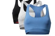 3x Danish Endurance Organic Cotton Sports Bra, Size L, Brand New